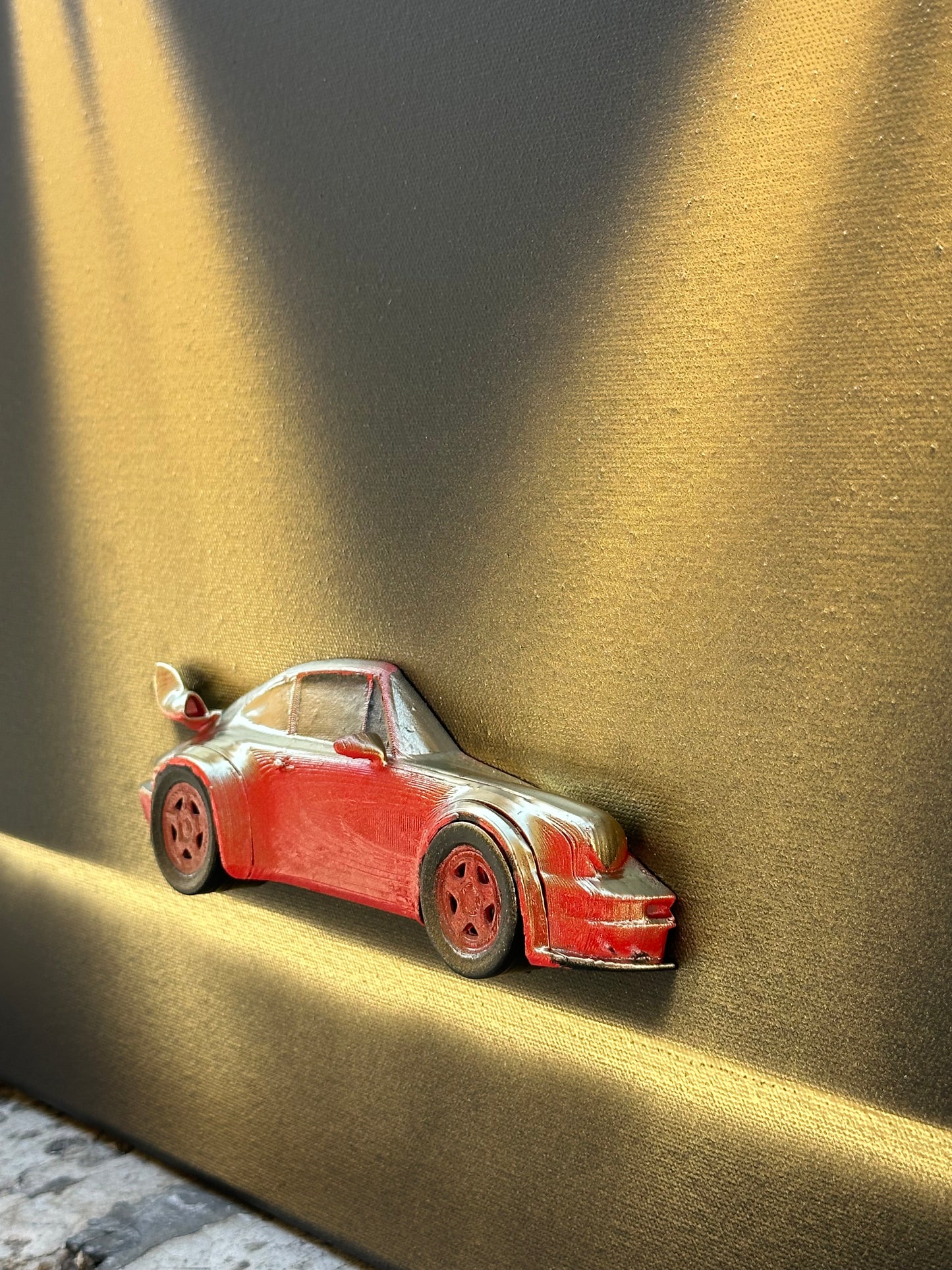 Porsche 911 on canvas 40x50cm