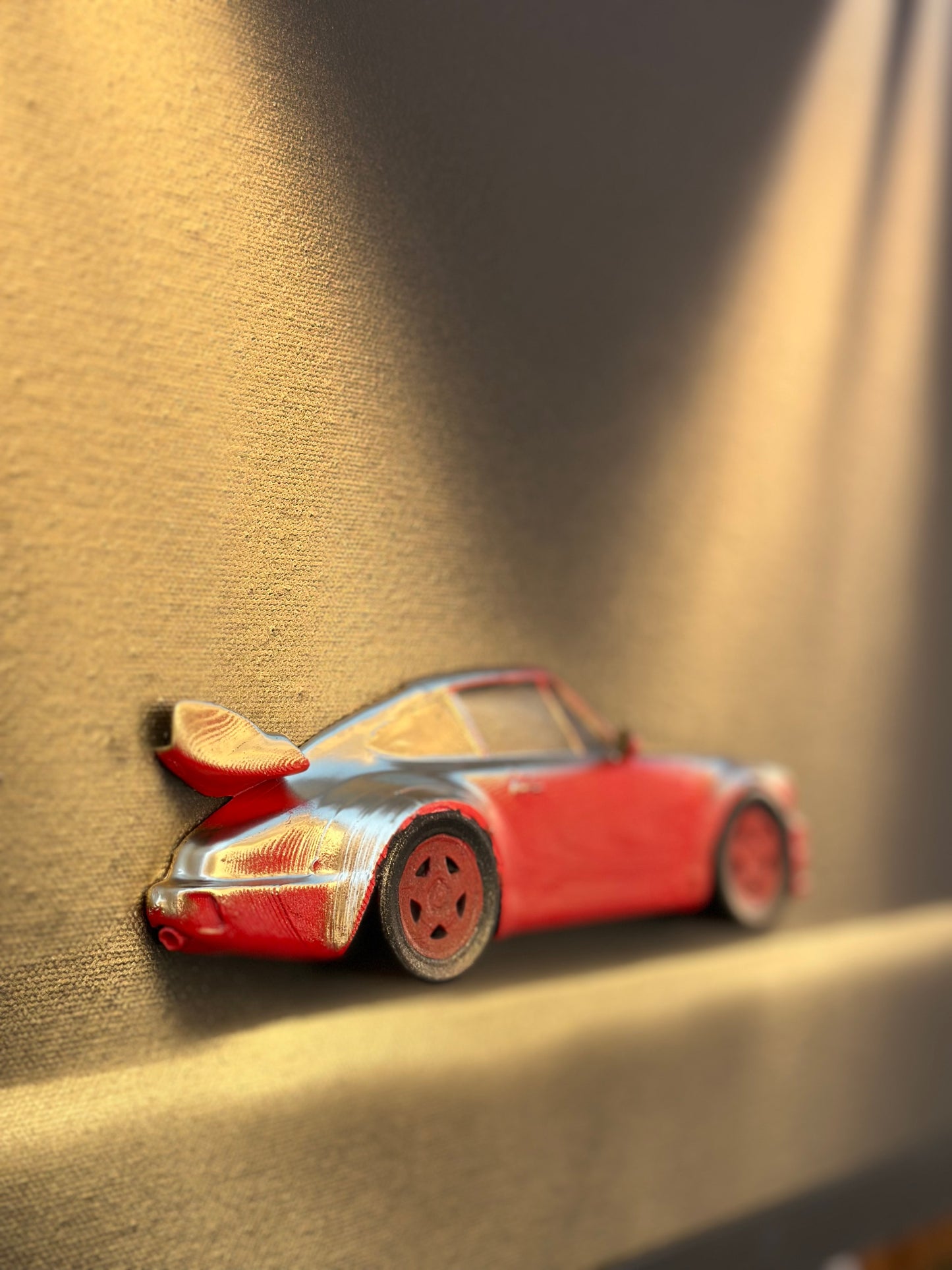 Porsche 911 on canvas 40x50cm