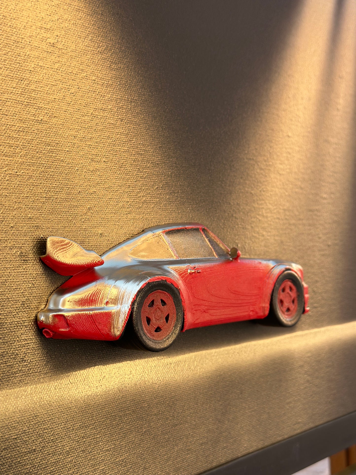 Porsche 911 on canvas 40x50cm