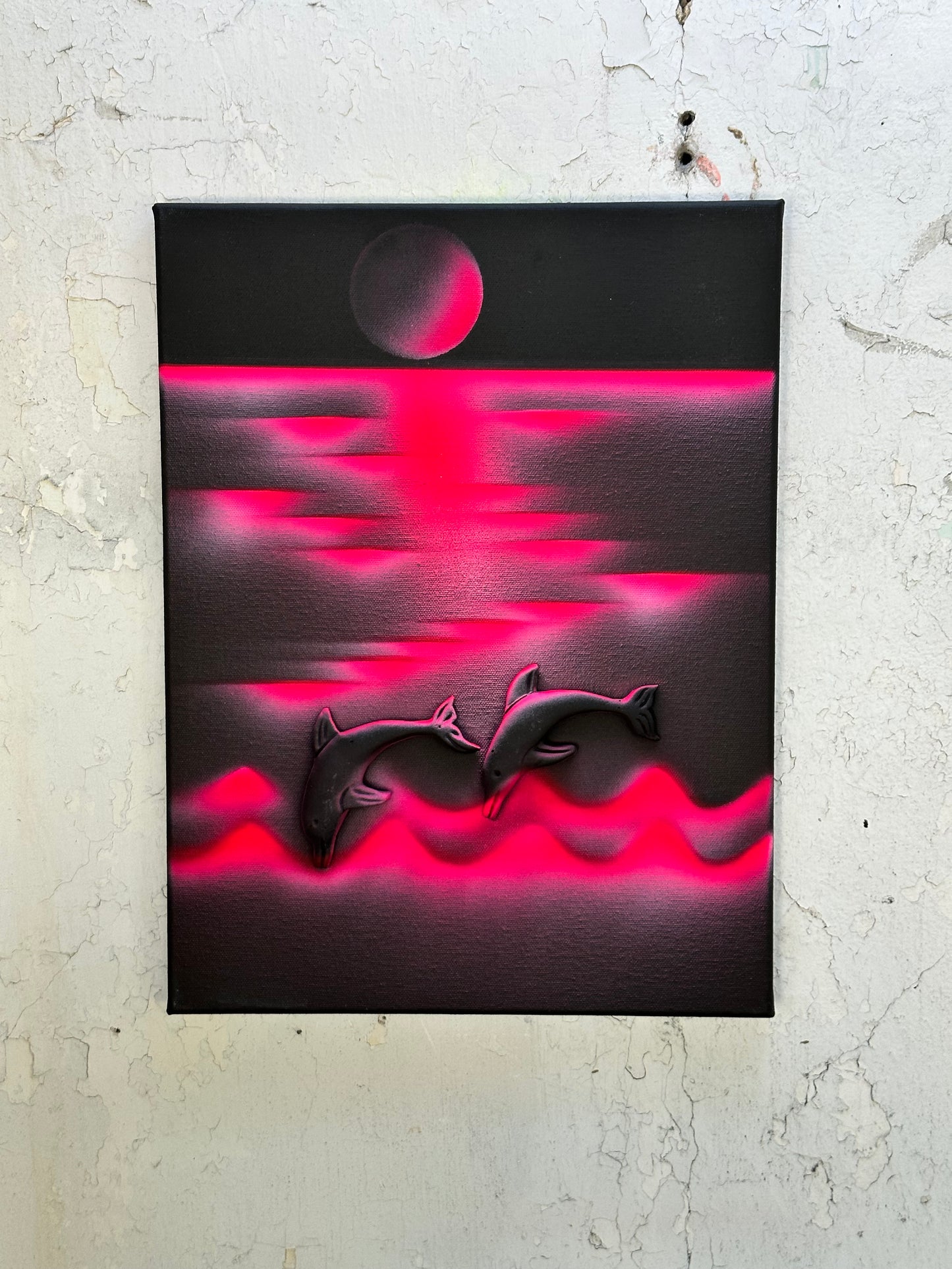 Dolphins 30x40cm