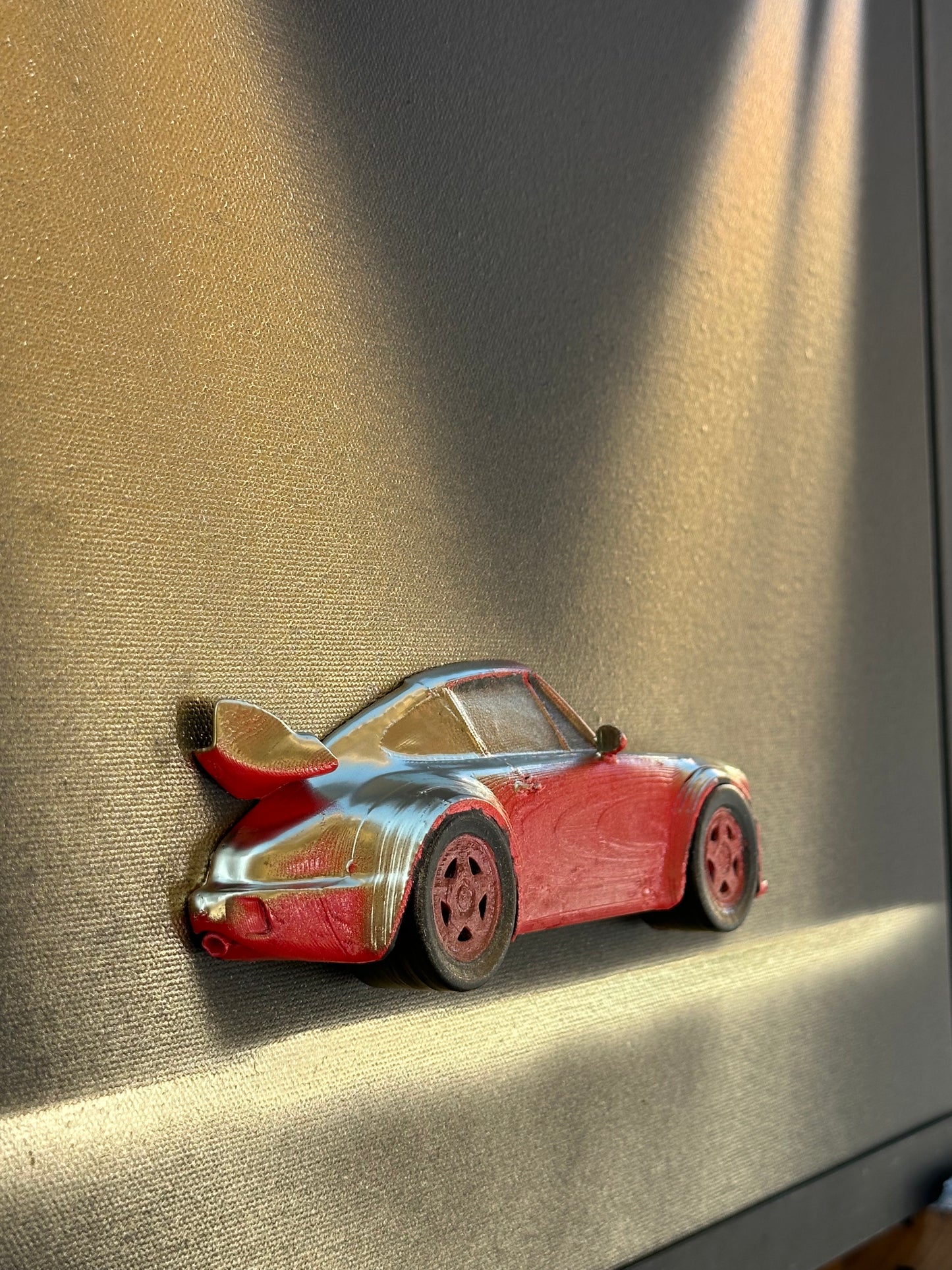 Porsche 911 on canvas 40x50cm