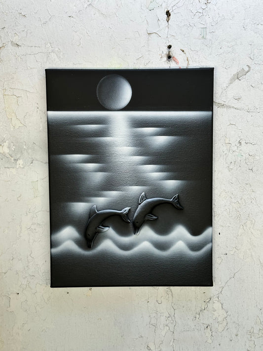 Dolphins 30x40cm
